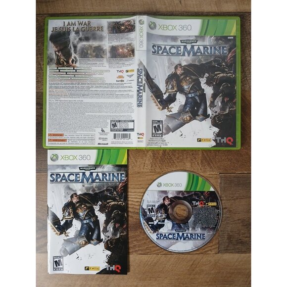 Warhammer 40,000: Space Marine (Microsoft Xbox 360, 2011) CIB Tested - Picture 1 of 1